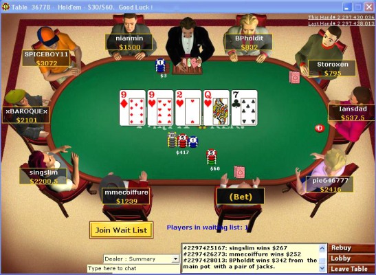 Poker Online Uk